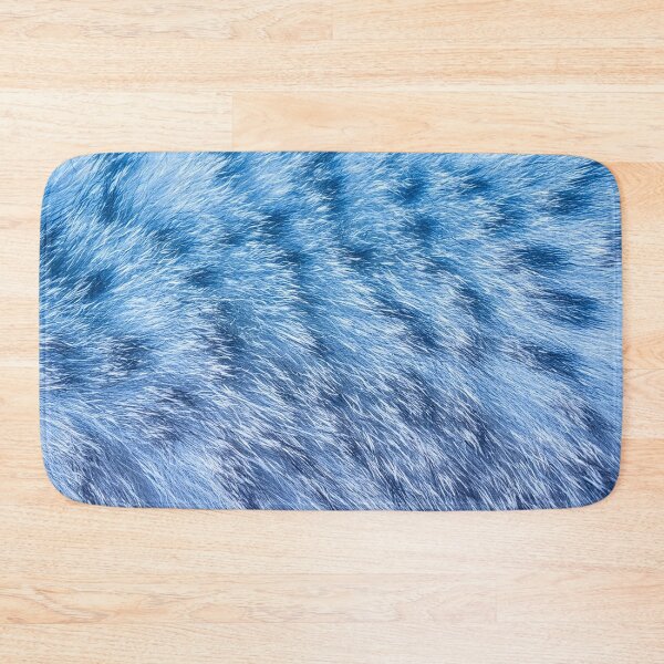 Artikelvorschau, Blaues Tierfell-Texturmuster entworfen und verkauft von SassyArtistry.