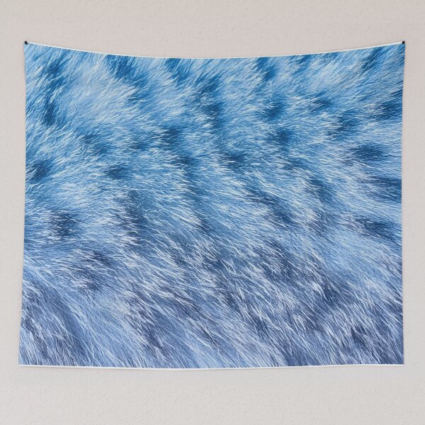 Artikelvorschau, Blaues Tierfell-Texturmuster entworfen und verkauft von SassyArtistry.