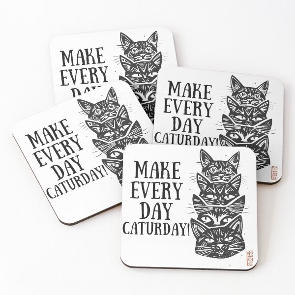Item preview, Make Every Day Caturday! Cat Lover Gift designed and sold by SSustainable.
