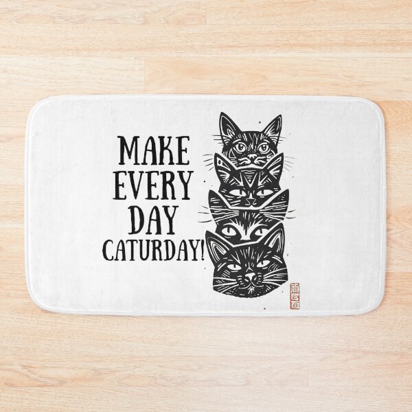 Item preview, Make Every Day Caturday! Cat Lover Gift designed and sold by SSustainable.