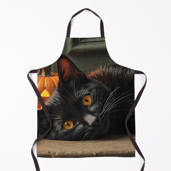 Item preview, Midnight, The Halloween Cat designed and sold by ACuriousshoppe.