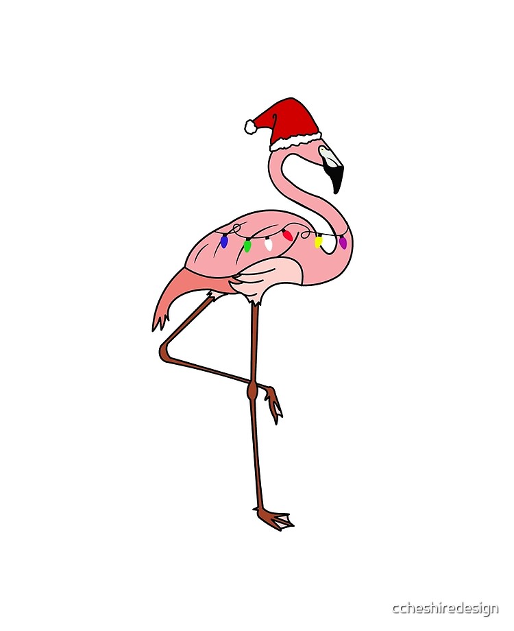 flamingo xmas lights