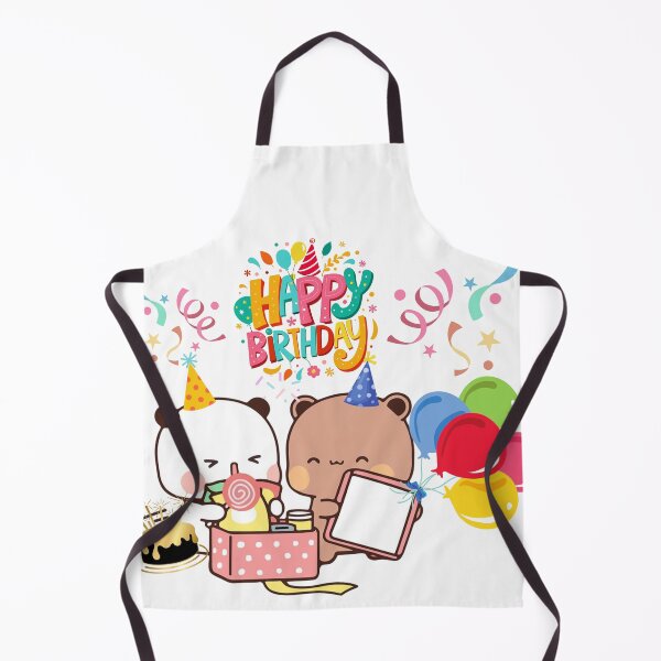Item preview, Happy Birthday Cute DuDu Bear and BuBu Panda Are Celebrating 2026 designed and sold by DaresToDream.