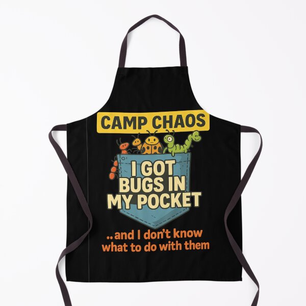 Item preview, Camp Chaos – I Got Bugs in My Pocket designed and sold by Camp Chaos by Wharf Wreckers.