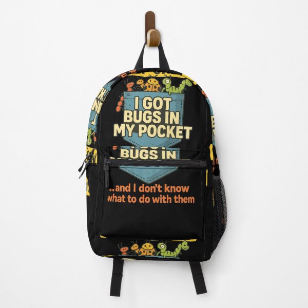Item preview, Camp Chaos – I Got Bugs in My Pocket designed and sold by Camp Chaos by Wharf Wreckers.