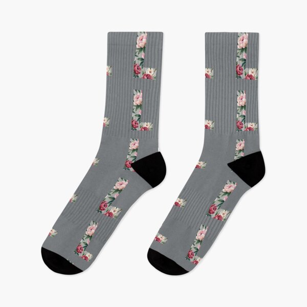 Item preview, Vintage Floral Letter L Monogram designed and sold by rustyroofco.
