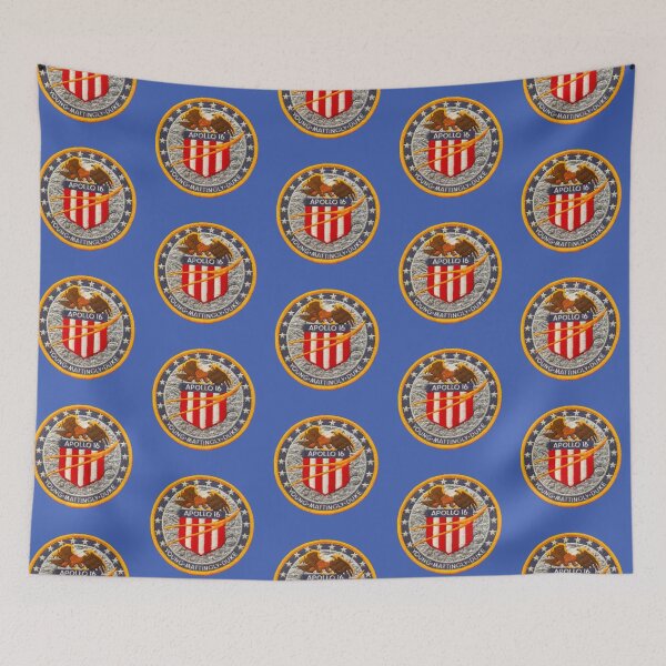 Item preview, Apollo Moon Mission Patch 16 - SPACE HISTORY designed and sold by CleverCulture.