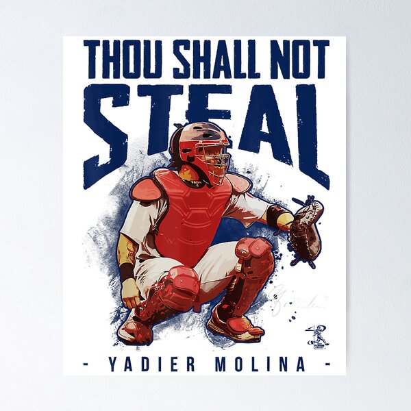 Item preview, Yadier Molina Thou Shall Not Steal Apparel designed and sold by LatoshaSmith00.