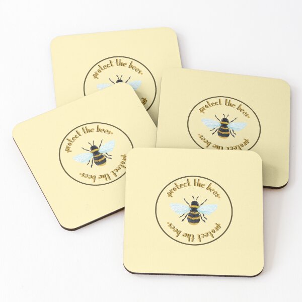 Item preview, protect the bees designed and sold by stickersbyerins.