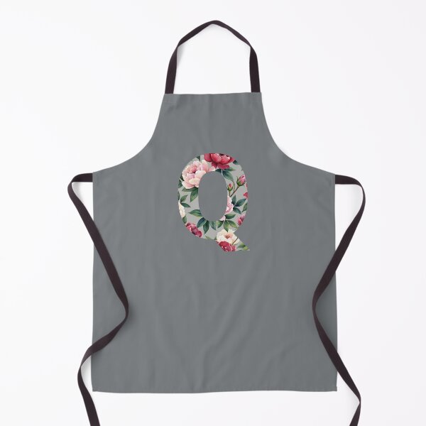 Item preview, Vintage Floral Letter Q Monogram designed and sold by rustyroofco.