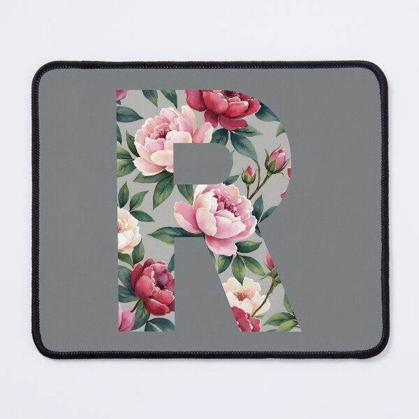 Artikelvorschau, Vintages Blumen-Monogramm des Buchstaben R entworfen und verkauft von rustyroofco.
