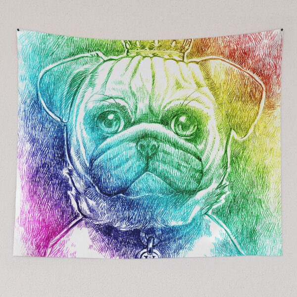 Item preview, King Pug designed and sold by Cristopher Ponso.