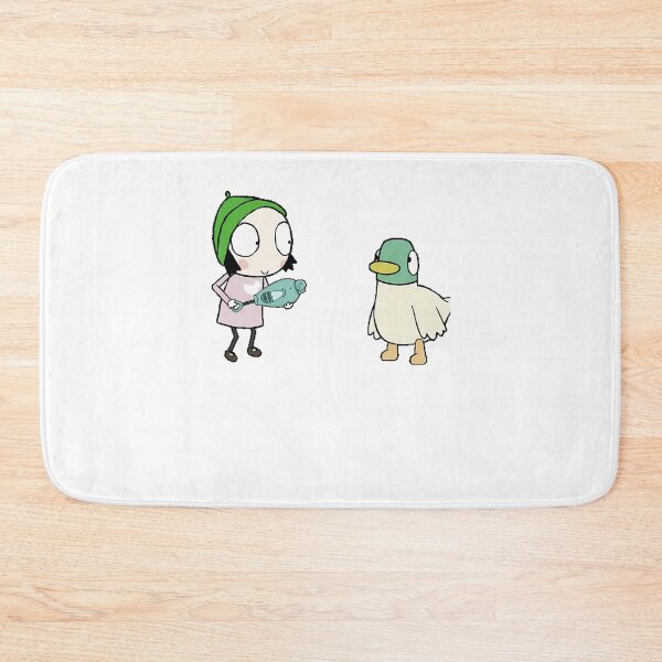 Item preview, Little and Pet Cartoon Duck Her Girl Vintage Cute Friend designed and sold by WittEstella86.