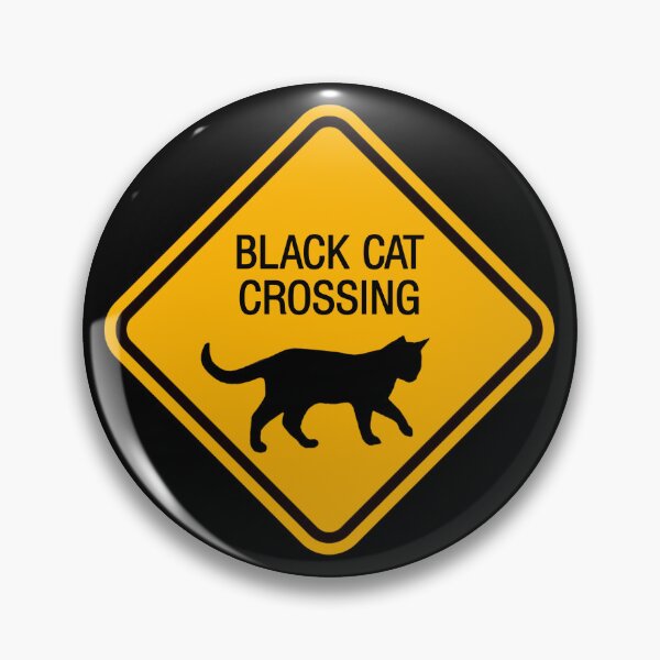 Item preview, Black Cat Crossing designed and sold by MannyShop.