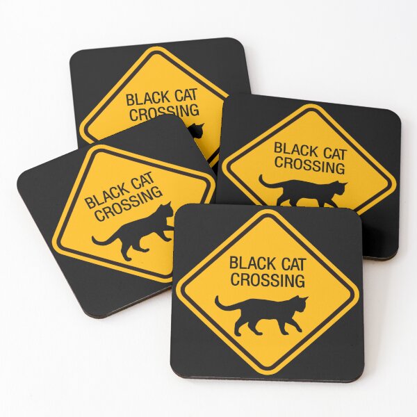 Item preview, Black Cat Crossing designed and sold by MannyShop.