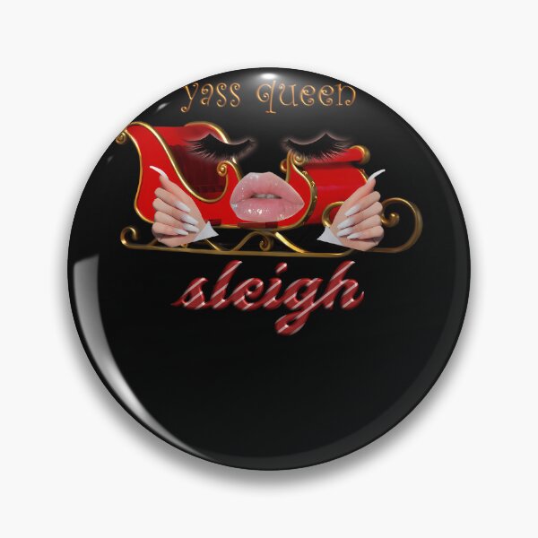 Item preview,  Yass Queen Sleigh - Christmas  Holiday designed and sold by DemetriusBau.