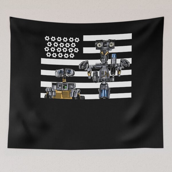 Item preview, Robot Vintage Cartoon Movie Style Friendly designed and sold by Rosebud-Roselyn.