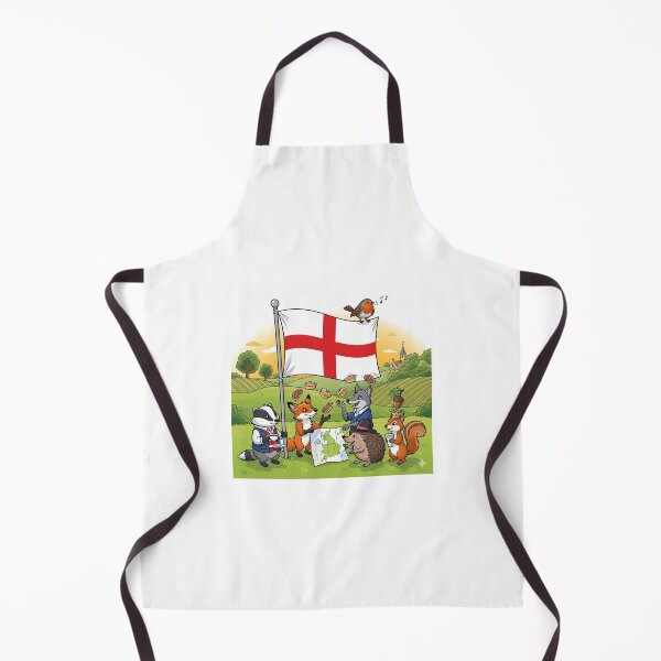 Item preview, English flag with animals designed and sold by Barnsey.