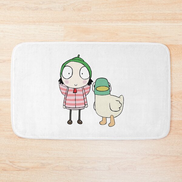 Item preview, Little Pet Her Cartoon Vintage Girl Friend and Duck Cute designed and sold by WittEstella86.