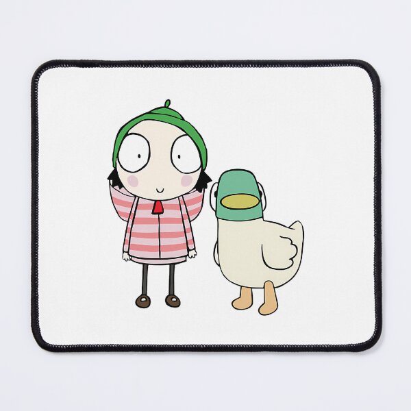 Item preview, Little Pet Her Cartoon Vintage Girl Friend and Duck Cute designed and sold by WittEstella86.