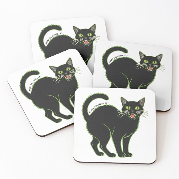 Item preview, Vintage Black Cat • Manny Halloween Cat designed and sold by MannyShop.