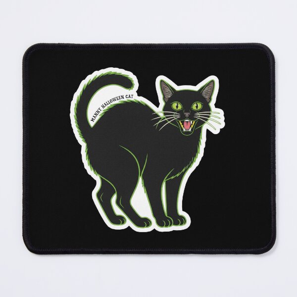 Item preview, Vintage Black Cat • Manny Halloween Cat designed and sold by MannyShop.