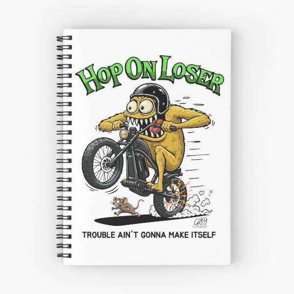 Item preview, Hop On Loser, Funny Monster E-Bike designed and sold by Automotive Art by Greg.