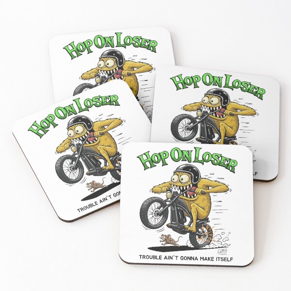 Item preview, Hop On Loser, Funny Monster E-Bike designed and sold by Automotive Art by Greg.