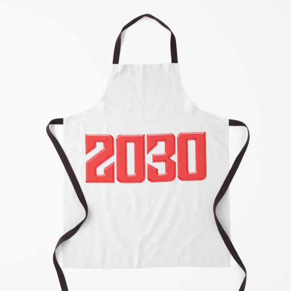 Item preview, 2030, Epic Red Typography designed and sold by Memes N Lore .