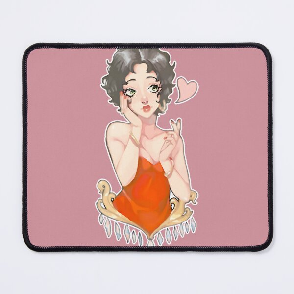 Item preview, Glamorous Cartoon Diva in Red Dress | PERFECT GIFT FOR YOU AND FRIENDS designed and sold by MarcBuwalda.