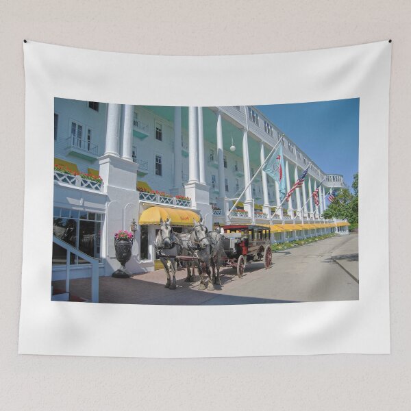 Item preview, Carriage at the Grand Hotel, Mackinac Island, Michigan designed and sold by Catherine Sherman.