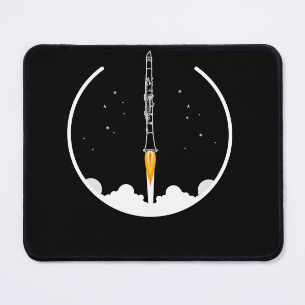 Item preview, Clarinet Rocket - Funny Clarinet Gift Idea designed and sold by DemetriusBau.