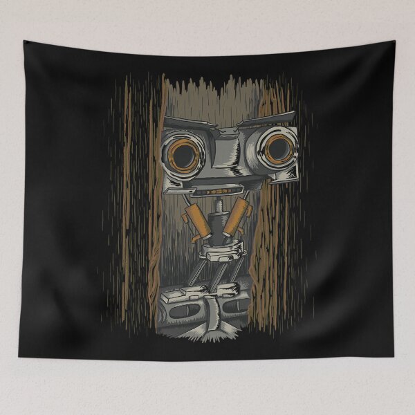 Item preview, Vintage Robot Cartoon Movie Friendly Style designed and sold by Rosebud-Roselyn.