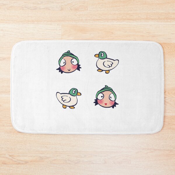 Item preview, Vintage Girl Cartoon Friend and Little Duck Cute Pet Her designed and sold by WittEstella86.