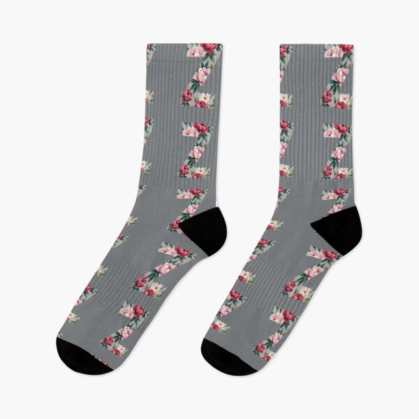 Item preview, Vintage Floral Letter Z Monogram designed and sold by rustyroofco.