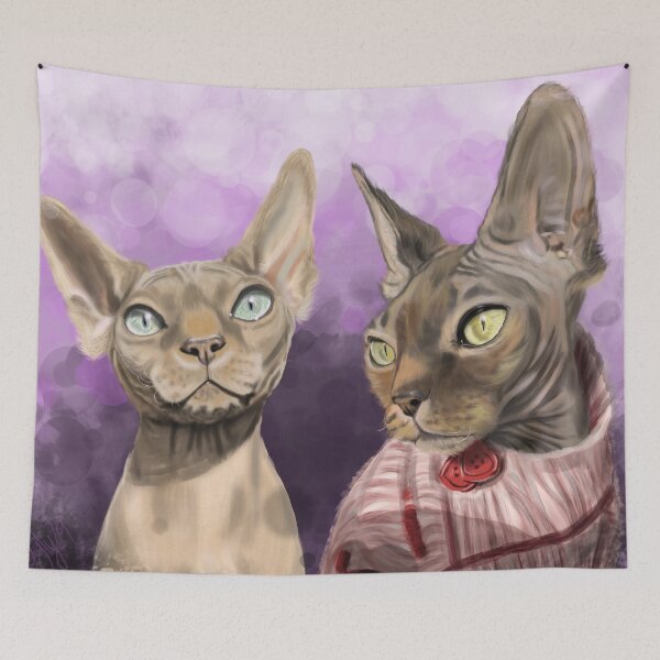 Item preview, 2 Sphynx cats designed and sold by Lyly297.