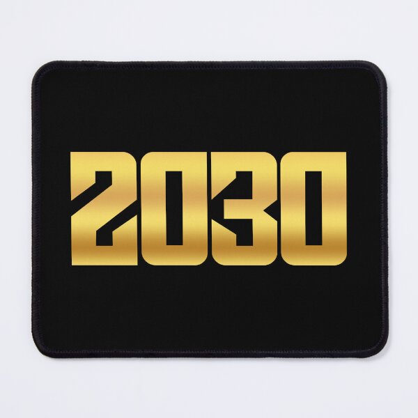 Item preview, 2030, Epic Gold Typography designed and sold by Memes N Lore .