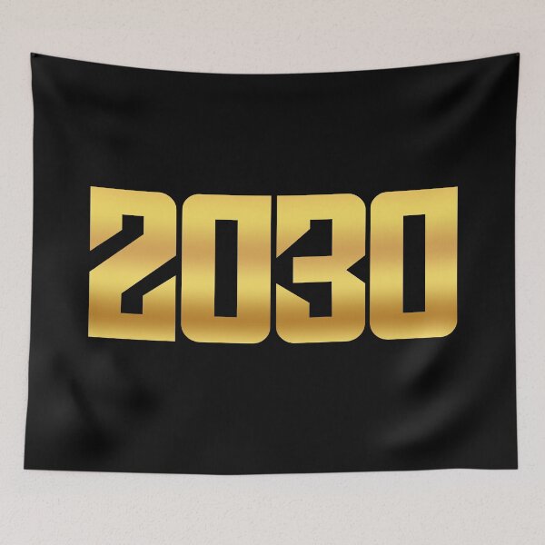 Item preview, 2030, Epic Gold Typography  designed and sold by Memes N Lore .