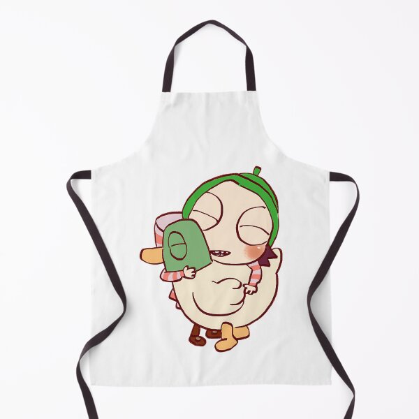 Item preview, Cute and Pet Girl Her Friend Duck Cartoon Little Vintage designed and sold by WittEstella86.