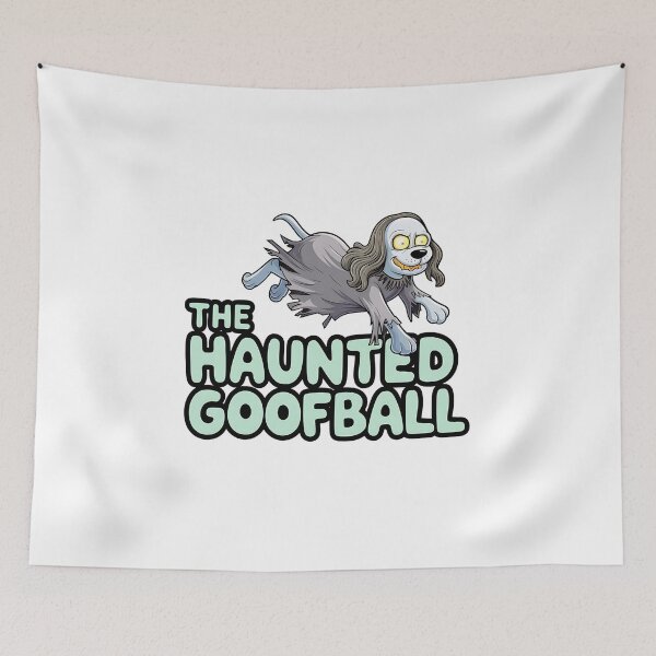 Item preview, The Haunted Goofball | Funny Halloween Bernedoodle Dog Lover designed and sold by CuteDesignables.