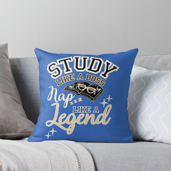 Item preview, Funny Student T-Shirt – “Study Like a Boss, Nap Like a Legend” – College Life, Back to School Gift, Academic Humor designed and sold by GogoMojito.