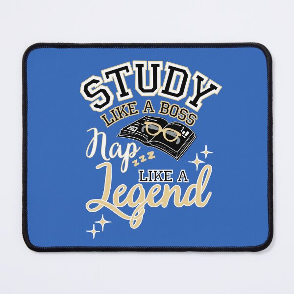 Item preview, Funny Student T-Shirt – “Study Like a Boss, Nap Like a Legend” – College Life, Back to School Gift, Academic Humor designed and sold by GogoMojito.