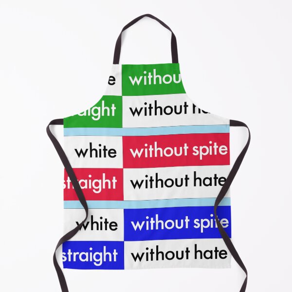 Item preview, white without spite, straight without hate, multicolor version designed and sold by mntimg.