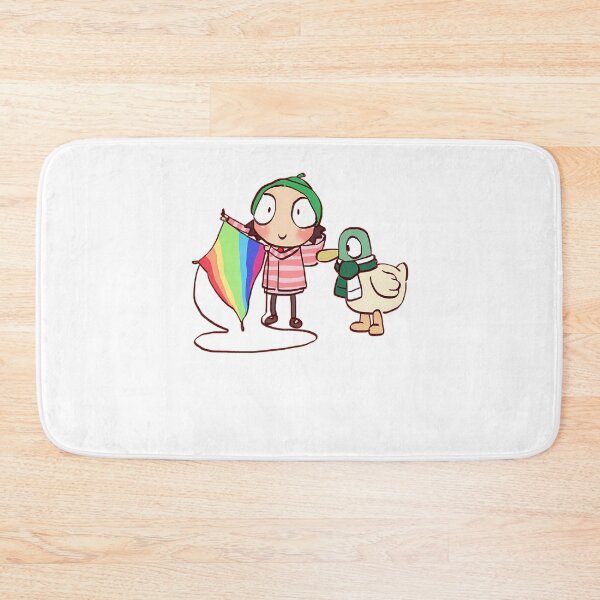 Item preview, Cartoon Cute Friend Vintage Pet Her and Little Duck Girl designed and sold by WittEstella86.