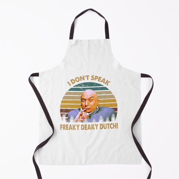 Item preview,  Dr. Evil Character Don'T Speak Freaky Deaky Dutch  designed and sold by dominicblan.