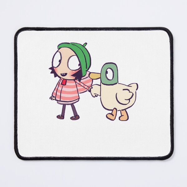 Item preview, Little Cartoon Duck Her and Cute Girl Vintage Friend Pet designed and sold by WittEstella86.
