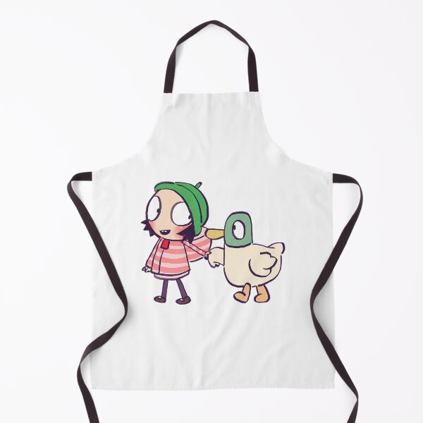 Item preview, Little Cartoon Duck Her and Cute Girl Vintage Friend Pet designed and sold by WittEstella86.