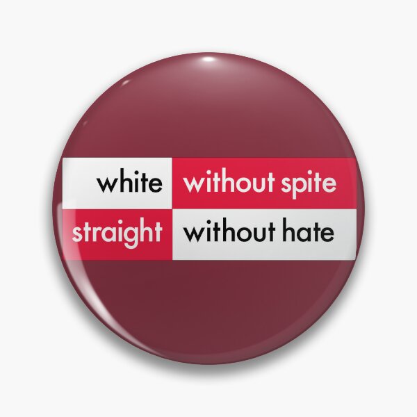 Item preview, white without spite, straight without hate, red version designed and sold by mntimg.