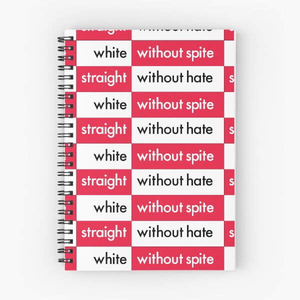 Item preview, white without spite, straight without hate, red version designed and sold by mntimg.