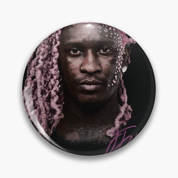 Item preview, Design Big Face Young Thug Pink designed and sold by Ogaguiar.